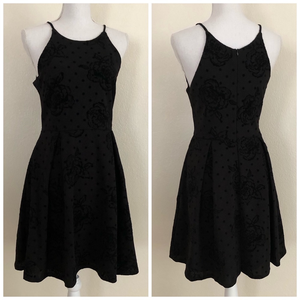 Aqua Black Dress (M)